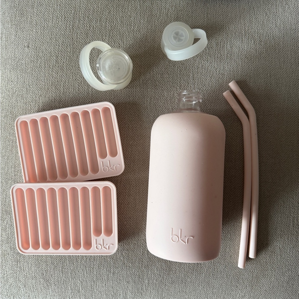 bkr Pink Water Bottle Set